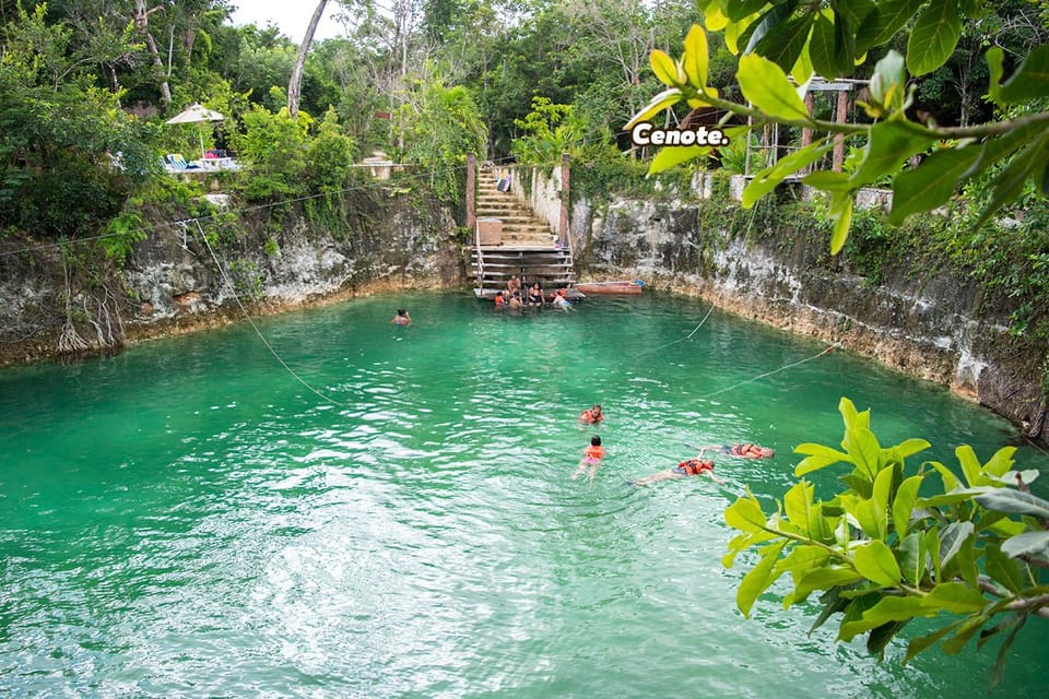 Tulum Cenotes: Yum Ha, Luna, and Sombra Cenotes Tour, lunch | GetYourGuide