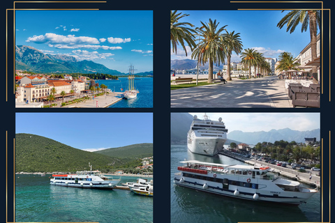 From Ulcinj: Boka Bay Cruise with Polish Guide & Transfer