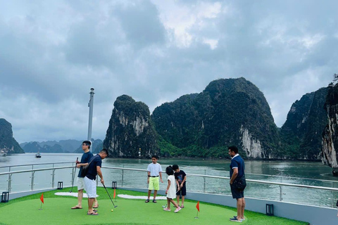 From Ha Noi: Full Day Ha Long/Lan Ha Bay by Taliya Cruise From Ha Noi: Full - Day Ha Long - Lan Ha Taliya Cruise