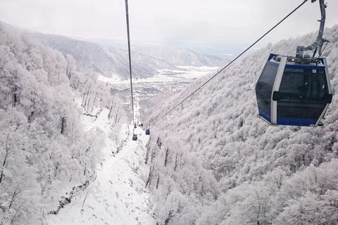 Vanuit Shamakhi: Dagtrip Gabala, Tufandag en het Nohur meer