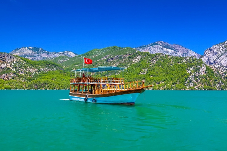 Depuis Antalya : croisière dans le canyon vertBalade en bateau dans le canyon vert depuis Antalya