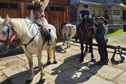 Zakopane: Tatra Mountains Horseback Ride & Thermal Baths