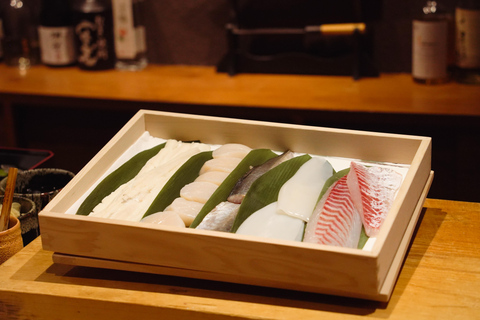 Hochwertiges Sushi &amp; Tempura-Essen in Ginza