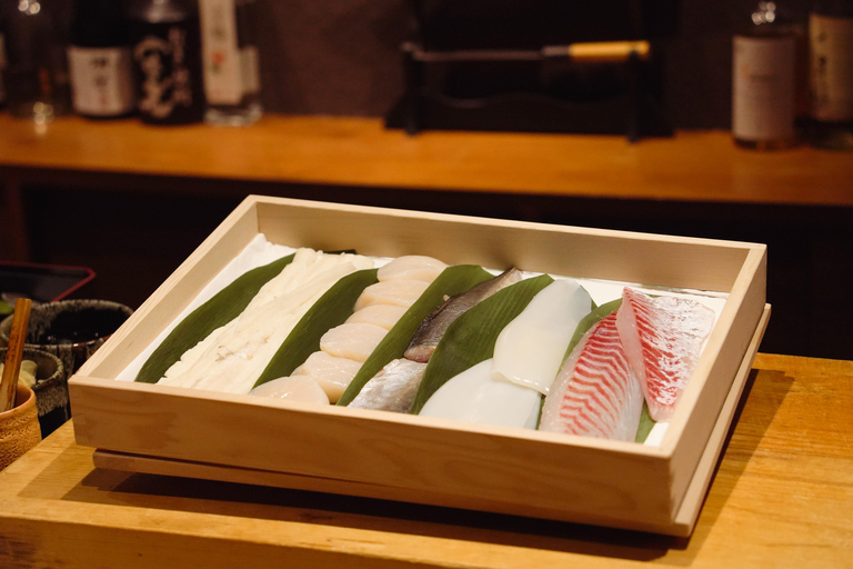 Hochwertiges Sushi &amp; Tempura-Essen in Ginza