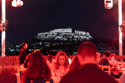 Athens: Greek Wedding Rooftop Party & Interactive Live Show Spirits Only Package