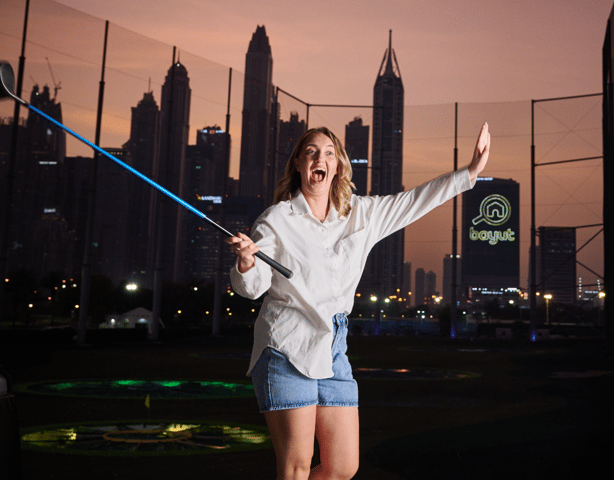 Dubai: 1 uur Topgolf