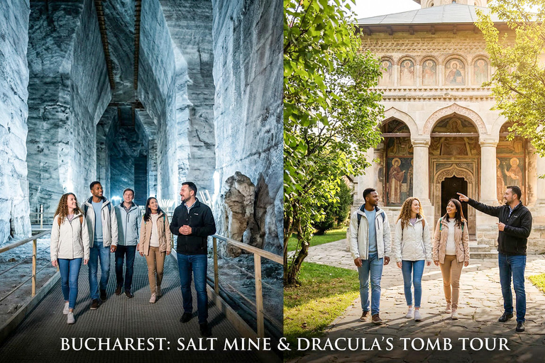 Bucharest: Dracula’s Tomb, Salt Mine, & Royal Sinaia Tour From Bucharest: Dracula’s Tomb, Salt Mine & Royal Sinaia