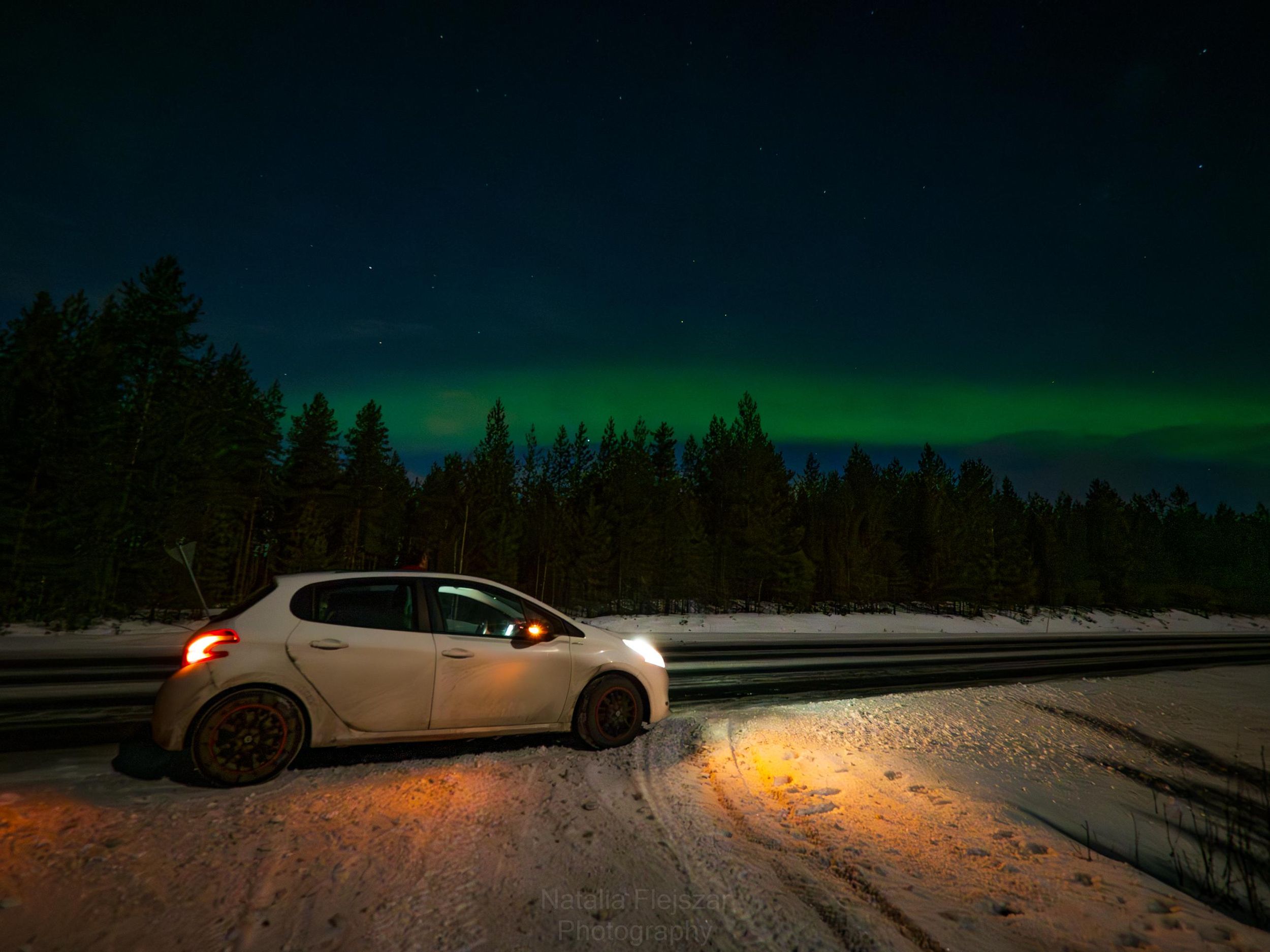 Von Oulu nach Lappland: Nordlichtjagd