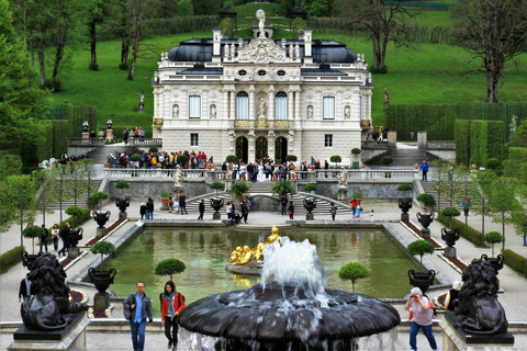 From Füssen: Neuschwanstein & Linderhof Castles Private Tour
