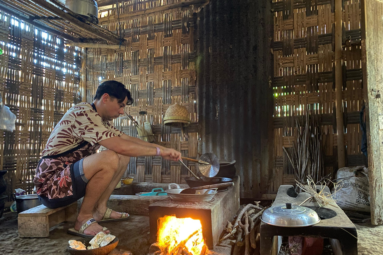 Yogyakarta: Borobudur Village Cycling Tour+Eco Cooking Class