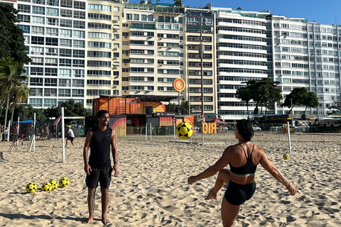 Rio de Janeiro: Footvolley on Copacabana Beach