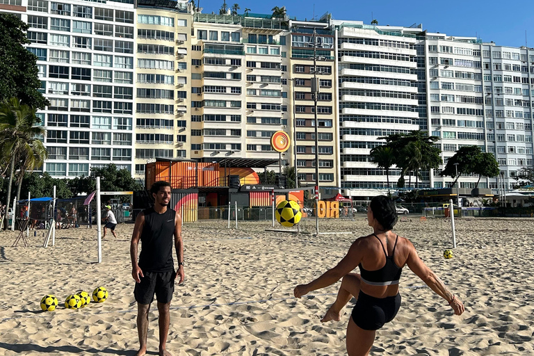 Rio de Janeiro: Footvolley on Copacabana Beach