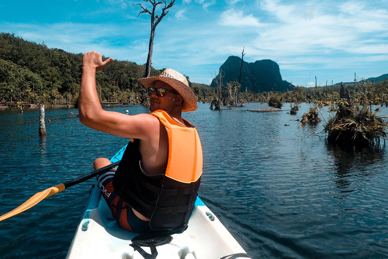 Avventura in kayak ad Ao Nang: Esplora la splendida foresta allagataAvventura in kayak a Ao Nang