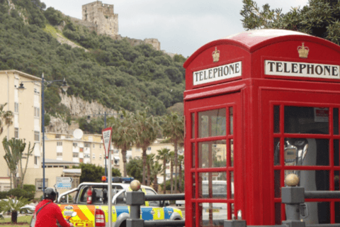 Gibraltar: Privat tur med St Michaels grotta och apor