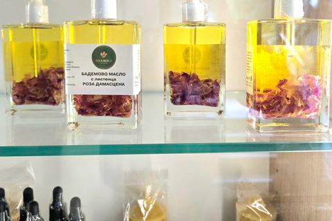 Sofia: Custom Perfume Workshop with Tea and Oils Craft a Unique Sensory Journey at Shanina; Sofia, Bulgaria
