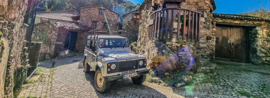 Excursion en jeep 4×4 dans la Serra da Lousã et les villages de schiste, Coimbra