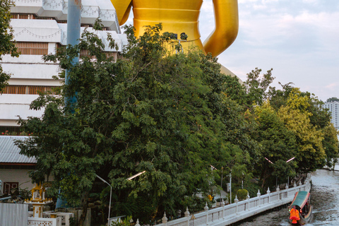 Big Buddha Canal Journey 1 Hour Private Big Buddha and Oneway Bts Wuttakard