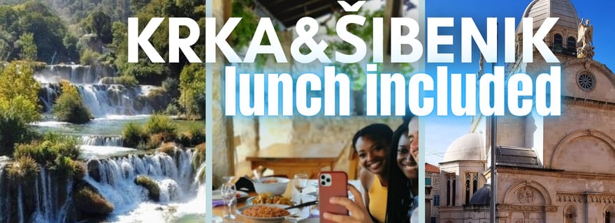 Visite des chutes d'eau de Krka avec déjeuner au départ de Split