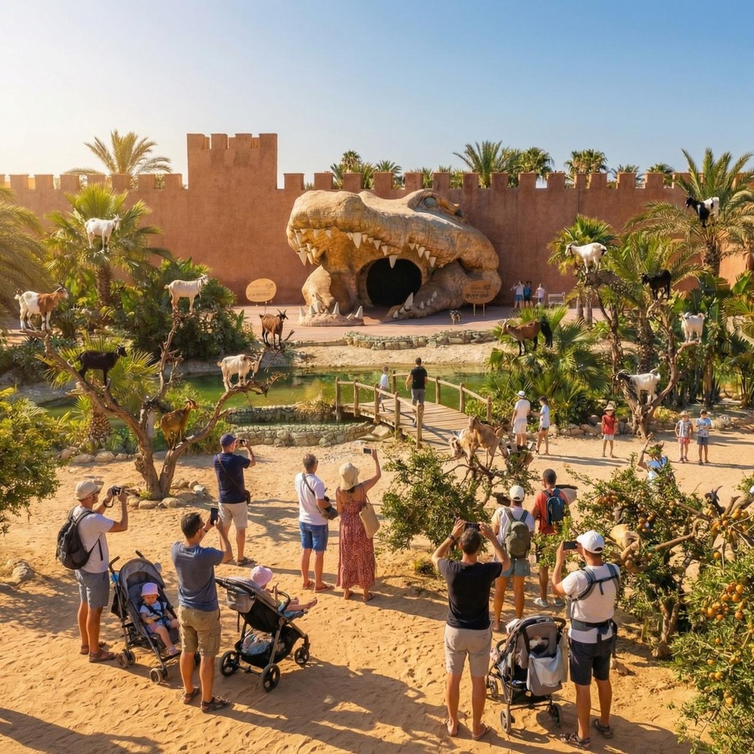 Agadir : visite du Crocoparc et expérience des chèvres dans les arganiers - excursion