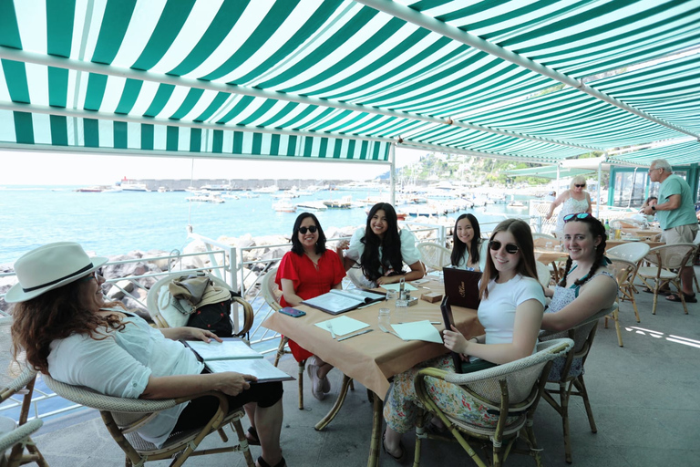 Depuis Rome : Excursion d'une journée à Amalfi et au parc archéologique de Pompéi