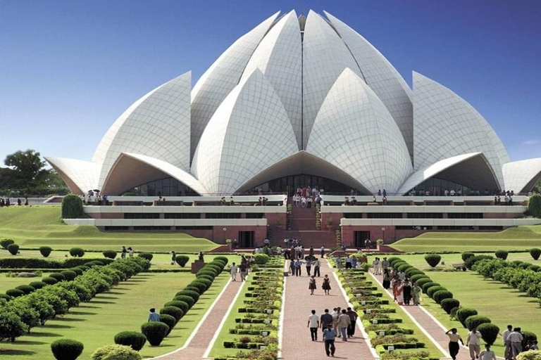 Delhi Luxury City Spiritual Sites Half or Full Day Tour Full-Day Tour Only Guide Service