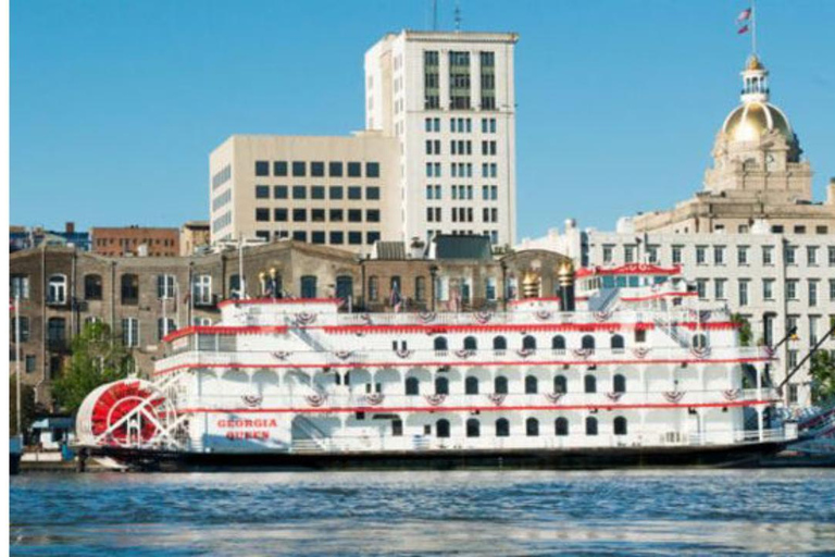 Savannah: Harbor Cruise and Historic Trolley Tour Combo