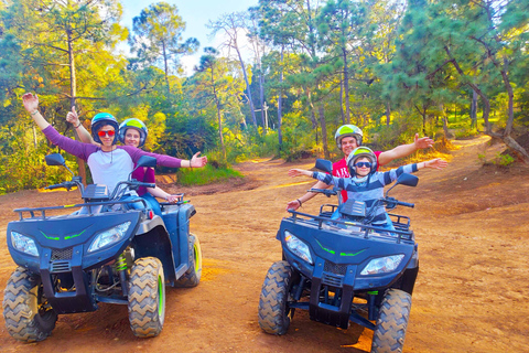 Valle de Bravo: ATV-tourValle de Bravo: ATV-tour naar een boeddhistische tempel (Stupa)