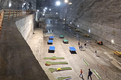 Bucharest: Salt Mine & Dracula's Tomb Trip-Tickets Included Minibus Group Tour max. 19 Persons Entrance Tickets Included