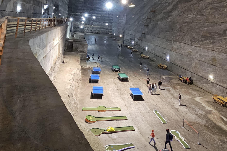 Bucharest: Salt Mine & Dracula's Tomb Trip-Tickets Included Minibus Group Tour max. 19 Persons Entrance Tickets Included