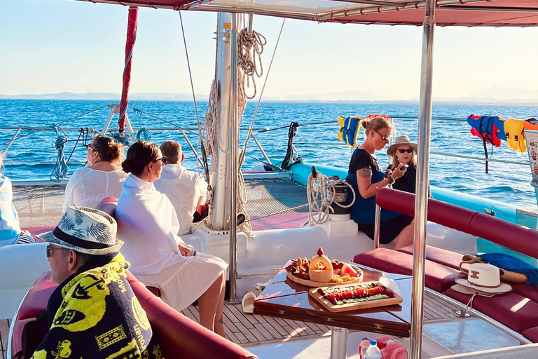 Hammamet: Catamaran Cruise with Swim Stop & Hotel Transfer Transfer from Hammamet