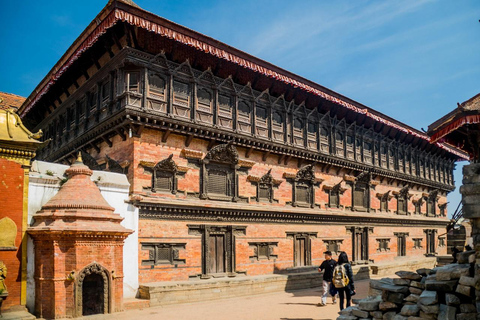 Kathmandu: Excursão turística de 1 dia a Patan Durbar e Bhaktapur