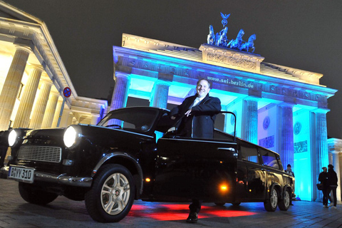 Berlin: Trabi-Erlebnistour in der Trabant StretchlimoBerlin: 75-minütige Trabi-Erlebnistour in der Stretchlimo