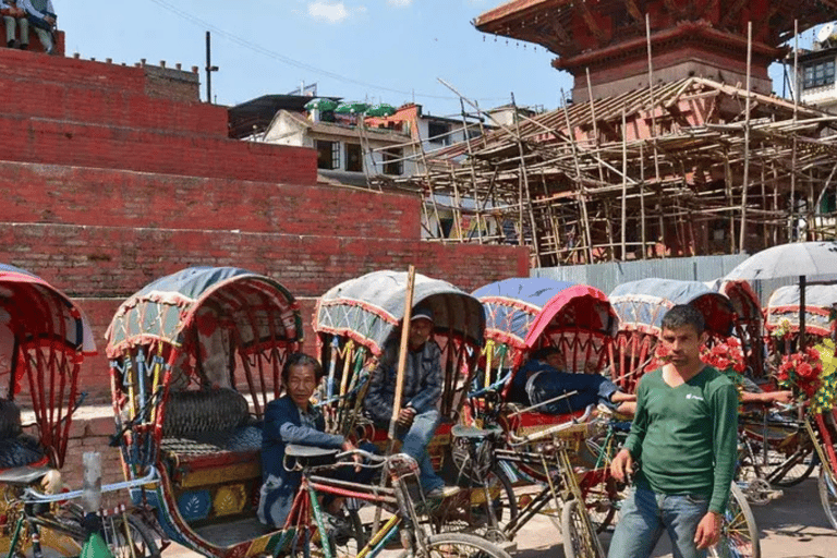 Exploring Kathmandu By Rickshaw
