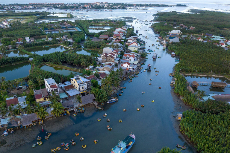 Hao Coconut: Hoi An Basket Boat Tour W 2-Ways by Private Car