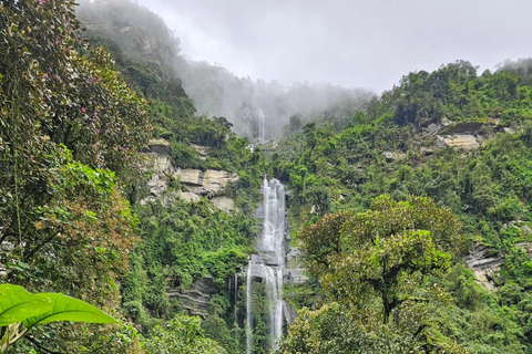 Bogota: Wędrówka do wodospadu La Chorrera, El Chiflón i Cerro de Guadalupe