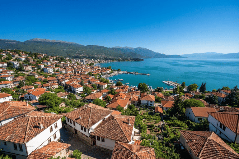 From Tirana: Ohrid Old Town, Castle & Fishing Full Day Tour