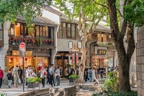 Hangzhou: Ancient to Future Private Day Tour with Boat Ride