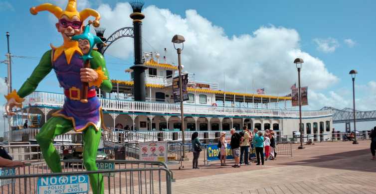 New Orleans: Creole Queen History Cruise with Optional Lunch