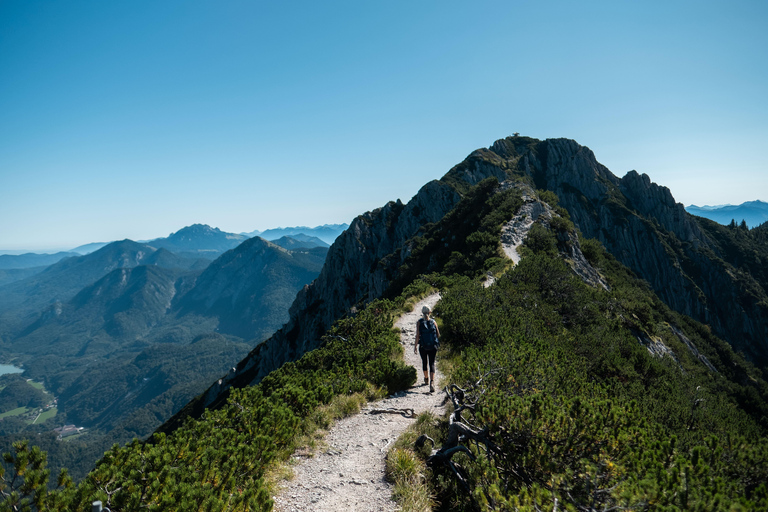 Pick-up from Munich: Sunset over-night hike Bavarian Alps spring&summer-26