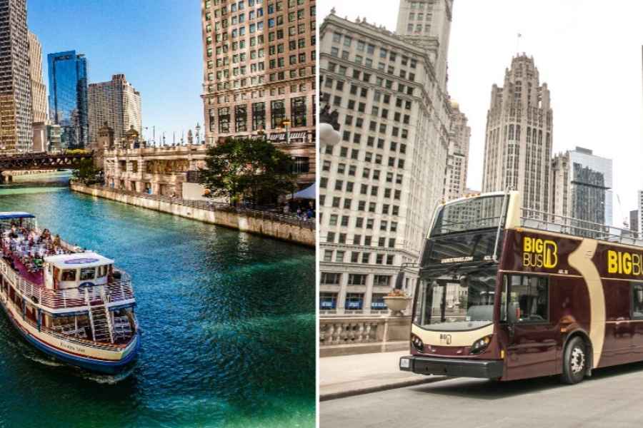 Chicago: Hop-On/Hop-Off-Bus-Tour & Architecture River Cruise. Foto: GetYourGuide