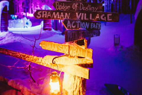 Levi: Arcandia - Arktisk äventyrspark &amp; sidoentré till parkenLevi: Arcandia – Arctic Adventure Park, Park Side entry