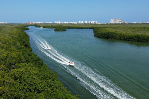 Cancun: Mayan Jungle Tour with Speedboat & Snacks Cancun: Mayan Jungle Tour with Speedboat & Snack w/ Transfer