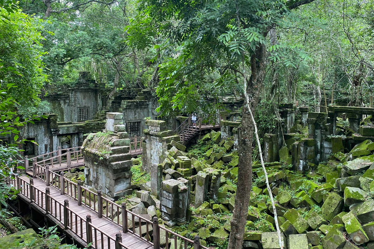 Phnom Penh: 2-Day Hidden Temples and Kulen Waterfall Tour 2-Day PNH - REP Hidden Koh Ker Temple Kulen Waterfall Tours