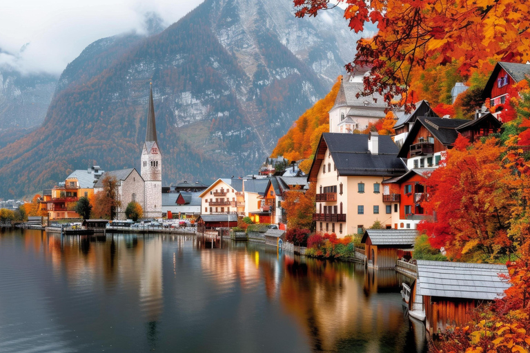 Von Wien aus: Tagestour Wachau, Melk, Hallstatt, Salzburg