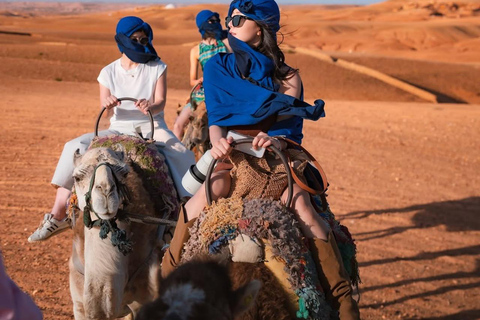 Marrakech: Agafay Desert Quad Bike, Camel Ride, Pool & Lunch Desert Agafay : Quad Biking, Camel Ride, Lunch & Pool