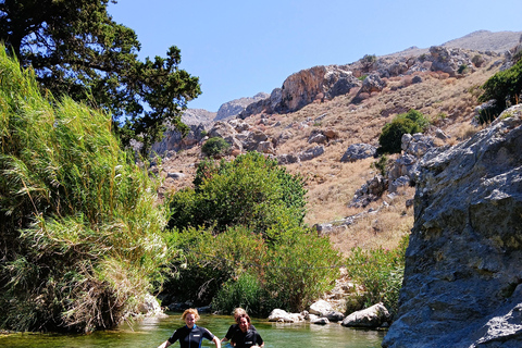 Kourtaliotiko Gorge: Guided River Adventure Trek with Lunch