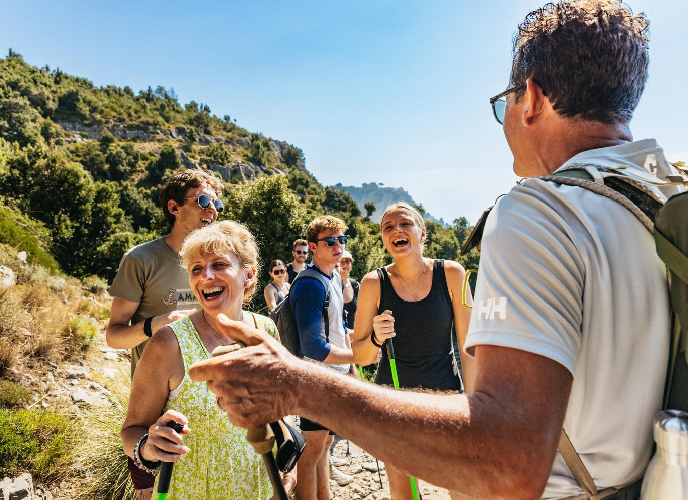 Fra Sorrento: Guidet vandretur på gudernes sti med transport