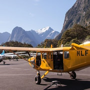 From Wanaka: Milford Sound Flight with Landing & Glaciers