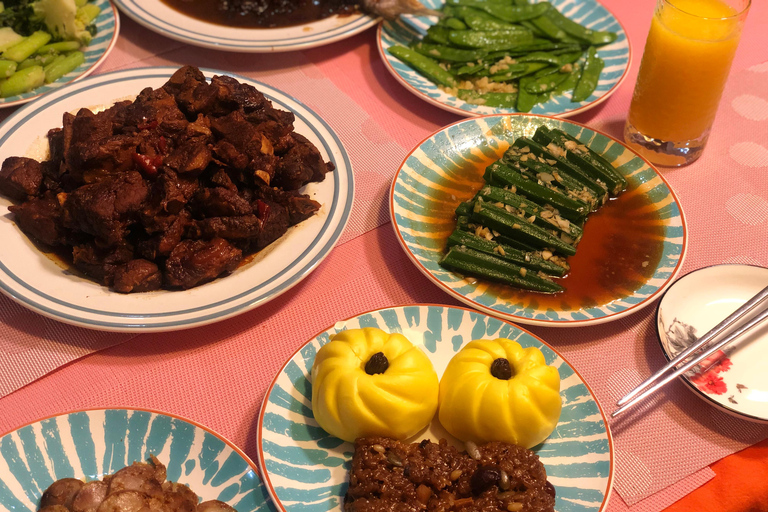 Visite du marché de Pékin avec un festin familial de 10 plats