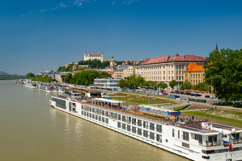 Bratislava: Crucero de ida y vuelta en barco por el Castillo de Devín
